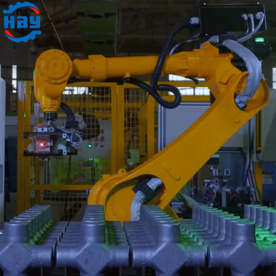 CNC工作機械用160kg 6軸産業用ハンドリングロボット