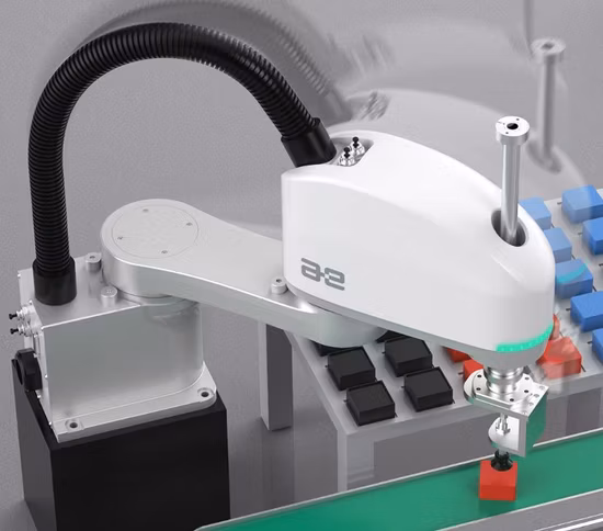 4軸ロボットアームAe Air3sc400 ロボットアームスカラ 協調ロボットアーム高速化用